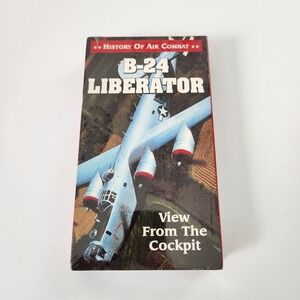 B-24 Liberator View From The Cockpit History Of Air Combat VHS Tape 1997 NEW